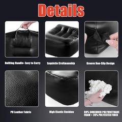Extra Thick Chair Cushions for Office,6 in Breathable Adult Booster Seat for Car