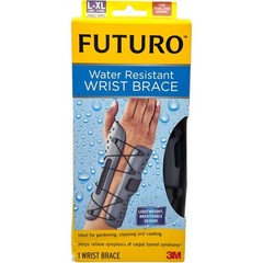Futuro 3M Water Resistant Wrist Brace Right Hand L-XL Firm Support Splint Straps
