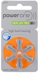 600 x Varta Power One Hearing Aid Batteries 1.4V 310mAh P13 100×6 Pack PR48