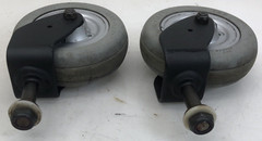 Invacare TDX SP Sure Step Pronto M41 M51 M61 M71M91 M94 Set Caster Wheels Forks