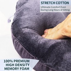 Butt Pillow Tailbone Pain Relief Cushion, Specialty Pillows for Leg, Back, Hi…