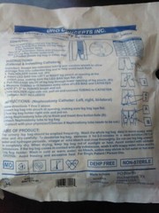 URO BAG PANT Urinary Leg Bag Holder Underwear 42″W XL w-2 Leg Bag NEW SEALED NR!
