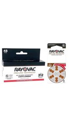 Rayovac Proline Advanced Hearing Aid Batteries | Size 312 (48 pack)