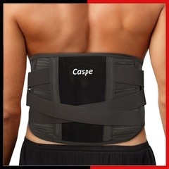 Adjustable Lower Back Brace Lumbar Support Waist Belt for Men Women Pain Relief