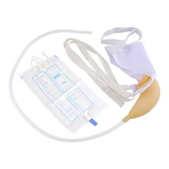 1000ml Portable Wearable Urinal Urine Bag Collector Incontinent Aid for Male