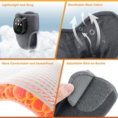 Electric Foot Ankle Massager Pain Relief with 4 Heat Levels 4 Vibration Modes US