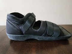 ProCare Squared Toe Post-Op Shoe Black XL Medical Recovery Walking Boot Surgical