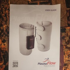 NEW Plasma Flow Portable Limb Compression Device Cordless W/Charging and Manual