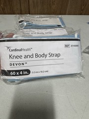 4x Cardinal Health Knee Body Strap Devon 60×4 Medical Patient Strap New