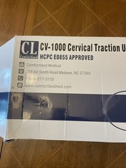 CL Comfortland CV-1000 Cervical Traction Unit, New Open Box