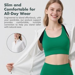 Breathable Posture Corrector for Men & Women, Back & Shoulder Support