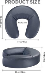 Massage Face Cradle Cushion, Professional U Shaped Headrest Face Down Prone P…