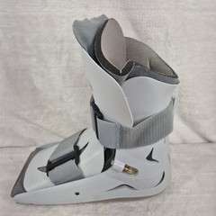 Aircast SP Walker Boot Medium Gray 01A-M Pneumatic Leg Ankle Brace Support
