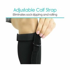Vive Plantar Fasciitis Stretch Sock – Non Slip Calf Relief. PAIN RELIEF!! LARGE