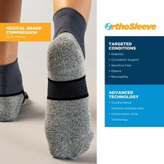 Diabetic Neuropathy Compression Socks – 3 Pack for Foot Pain Relief & Comfort