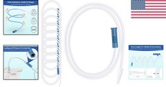Flexible 40-Inch Urinary Collection Tubing – 10-Pack for Effortless Attachment