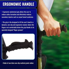 Ergobaum 7G by Ergoactives. 1 Pair 2 Units of Ergonomic Forearm Crutches – Ad…
