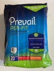Prevail Disposable Underwear Medium PF-512 Extra 20 Count Incontinence