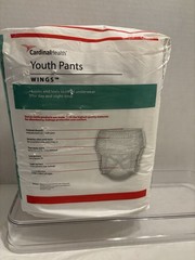 cardinals Health Youth Brief Pull On S/M 17 Ct Lbs 38-65