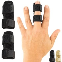 Vive Finger Splint (2 Pack) – Universal Finger Straightener – Broken and Trigger