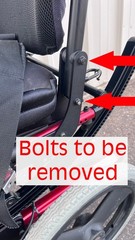 Quickie IRIS Tilt-In-Space Wheelchair Manual Transport JAY J3 Back & Cushion