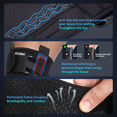 Adjustable Hinged Knee Brace for Meniscus Tear – Pain Relief & Support