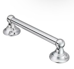 MOEN LR2250 CHROME 9in HAND GRIP SUPPORTS 250lb *light Scuffs*