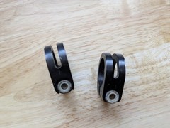 Wheelchair Foot Plate Clamp Pair 1″ For Tilite TR TRA Aero T Twist