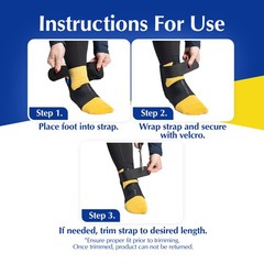Lightweight Adjustable Air Wrap for Plantar Fasciitis – Medical Grade PDAC L1902