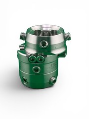 Medex titanium double receiver with rotation and offset. Titanium. 3T82