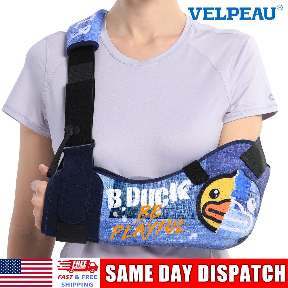 VELPEAU Arm Shoulder Elbow Immobilizer Sling Fracture Brace for Women and Men