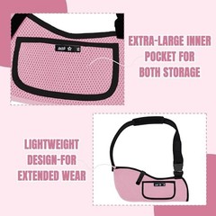 Kids Arm Sling Shoulder Immobilizer for Arm,Wrist,Elbow Injury XX-Small Pink