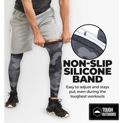 Full Leg Compression Sleeves for Men and Women Ideal for Cycling Running and Rec