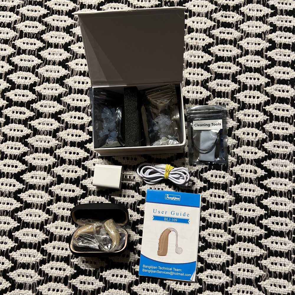 Banglijian Hearing Amplifier BLJ- 109 pair (2 units) Rechargeable