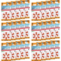 Powermax Size 13 Hearing Aid Batteries, 180 Count Long-Lasting Battery Pack, Ora
