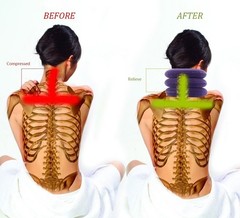 Inflatable Cervical Neck Traction Device for Instant Pain Relief at Home or T…