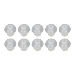 L 14mm 10Pcs Hearing Ear Aid Tips Soft Replacement Universal Domes Hearing