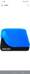 Gel Seat Cushion, Cooling seat Cushion (Super Large & Thick), Breathable Hone