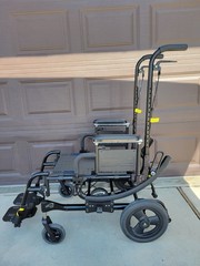 NEW Quickie Iris Recline Tilt in Space Wheelchair 16″ x 22″ NO BACK 16″x2″