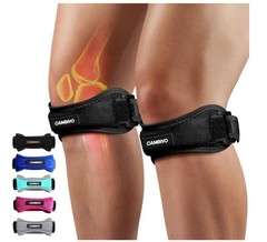2 Pack Patella Knee Straps Brace Support for Men Women Pain Relief