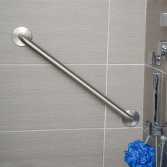 Bathroom Handicap Safety Grab Bar, 24 Inch Length, 1.25 Inch Diameter, Holds …