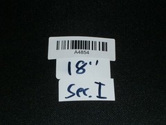 FUTURE MOBILITY WHEELCHAIR BACK SIZE 18 IN REG NO. 06T-24601 VERY GOOD CONDITION