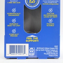 2 PAIRS Dr. Scholl’s Extra Support Shoe Insoles for Plus & Tall Women, Size 6-11