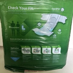 20 Fit Right OptiFit Briefs, Ultra, LARGE ,44-56 in. by Medline -Brand New!