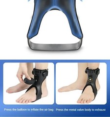 Drop Foot Brace Orthosis Ankle Support With Comfortable Inflatable Airbag US