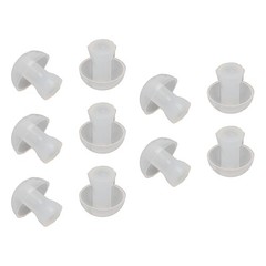 L 14mm 10Pcs Hearing Aid Ear Tips Soft Replacement Universal Domes Hearing
