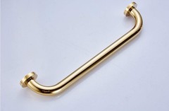 Bathroom Shower Grab Bar 20 Inch, Concealed Screws, Gold Finish Handrail, Home S
