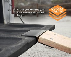 DIY Steel Ramp Top Kit – Load ATVs & Motorcycles Safely with 700 lbs Capacity