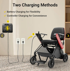 New Easwe F10 auto folding electric wheelchair – UK Stock – London Demo Option
