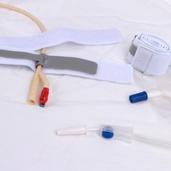 4 Pcs Urinary Catheter Legband Holder Straps Adjustable Anti-Slip Leg Bag for Me